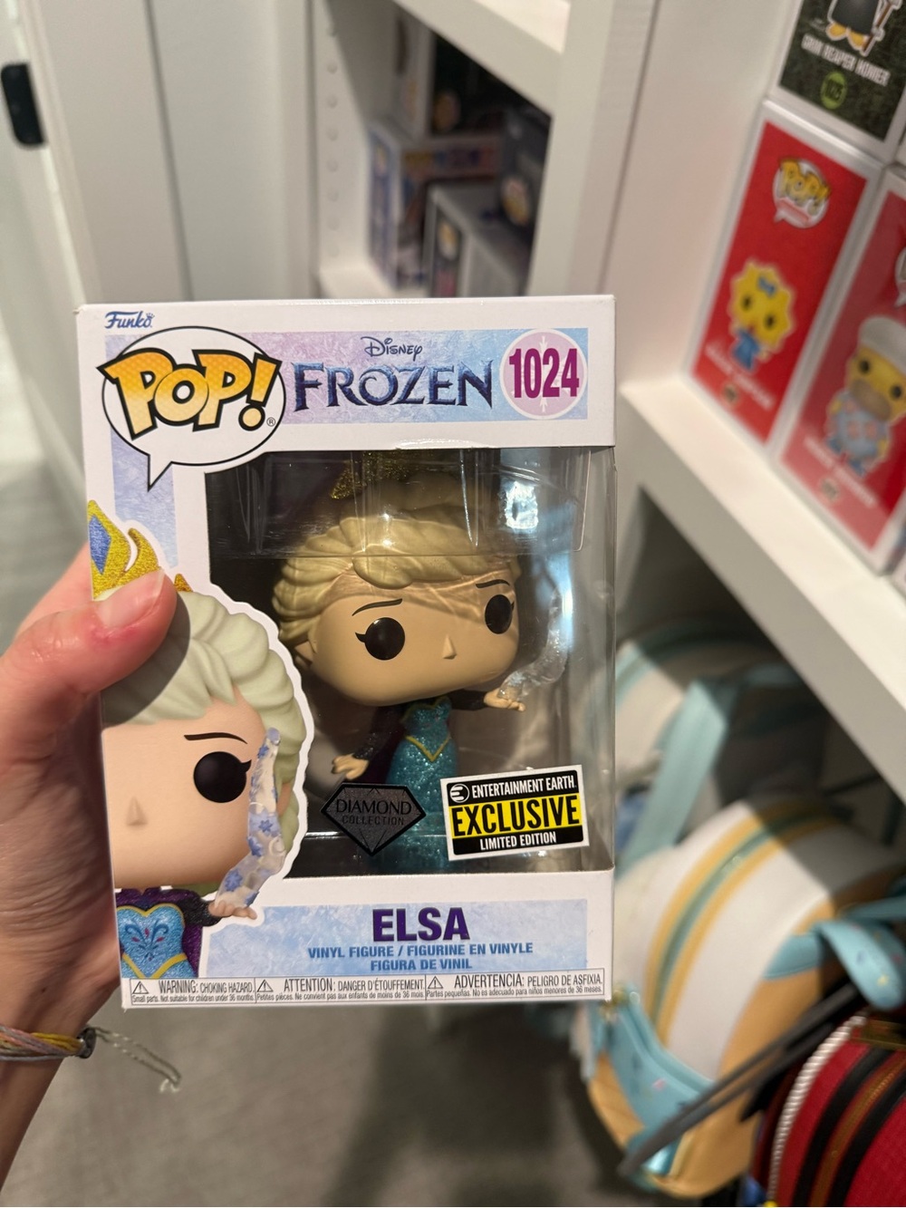 Funko Pop! Disney Frozen Elsa Diamond #1024 Vinyl Figure
